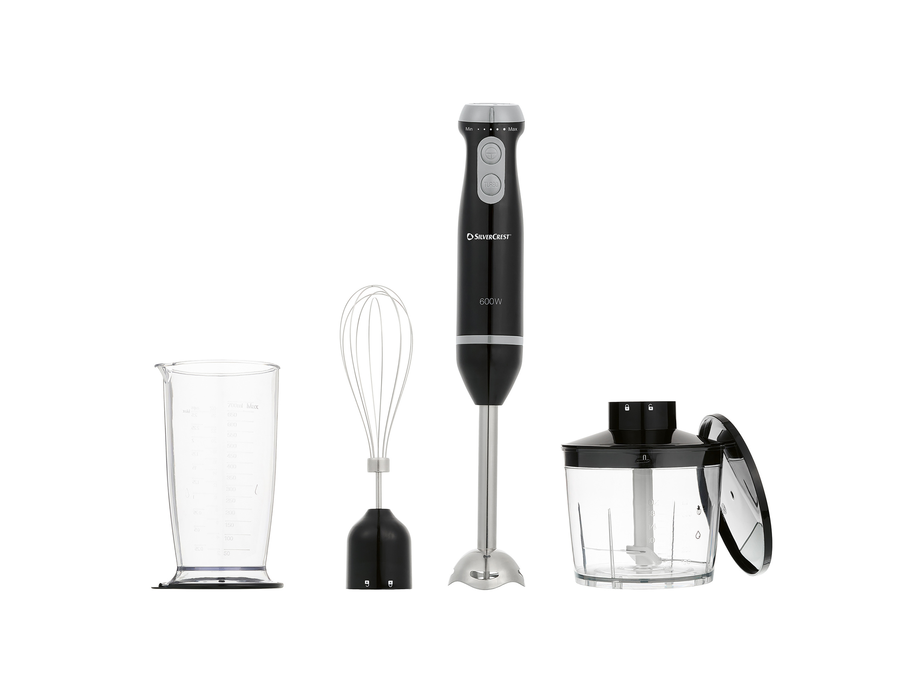 Silvercrest® Tyčový mixér Ssms 600 F6 (černá)