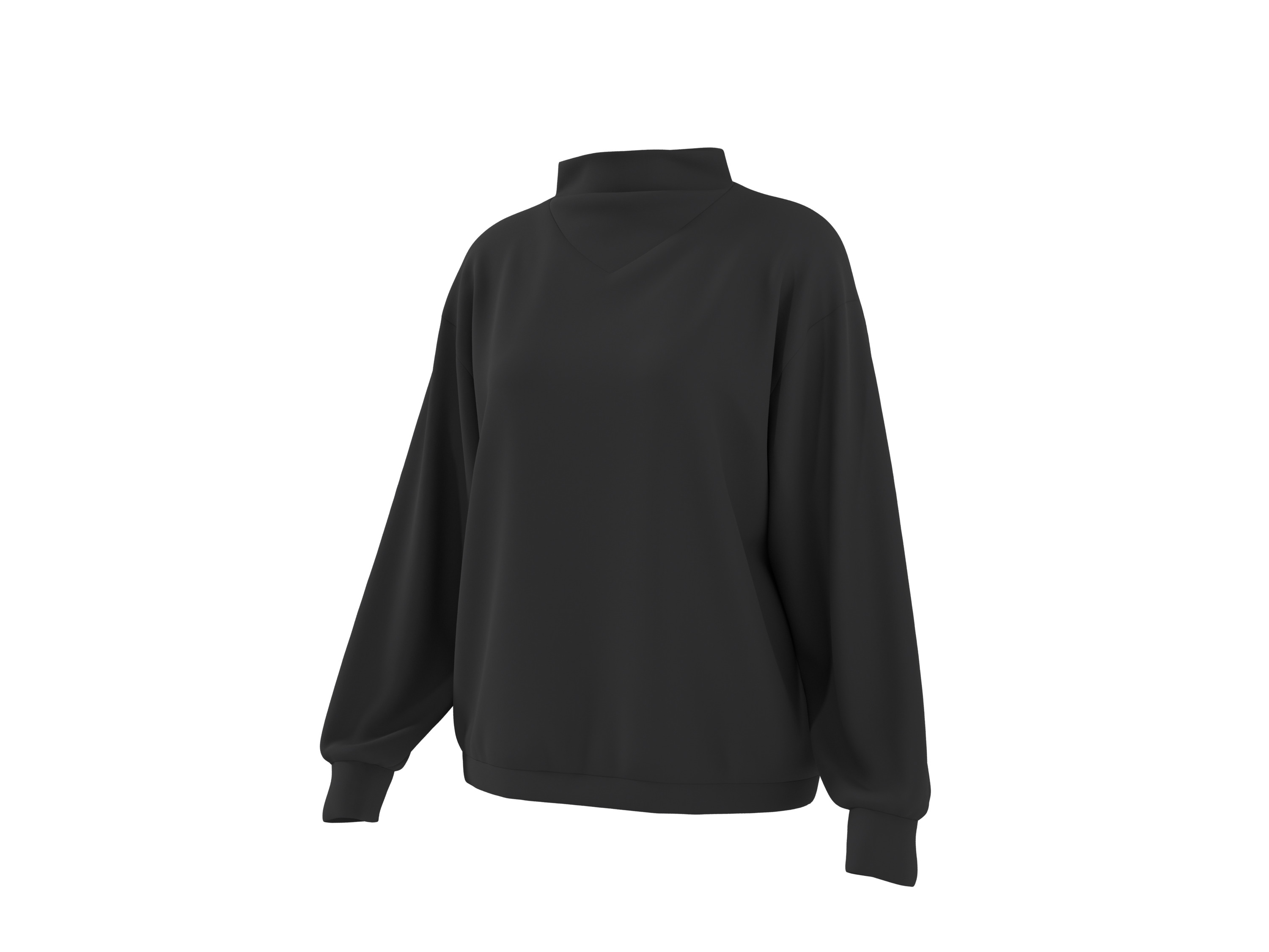 esmara® Dámská mikina (černá, L(44/46))