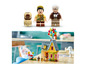 Lego minifigurky z Up, pes a dům s balónky.