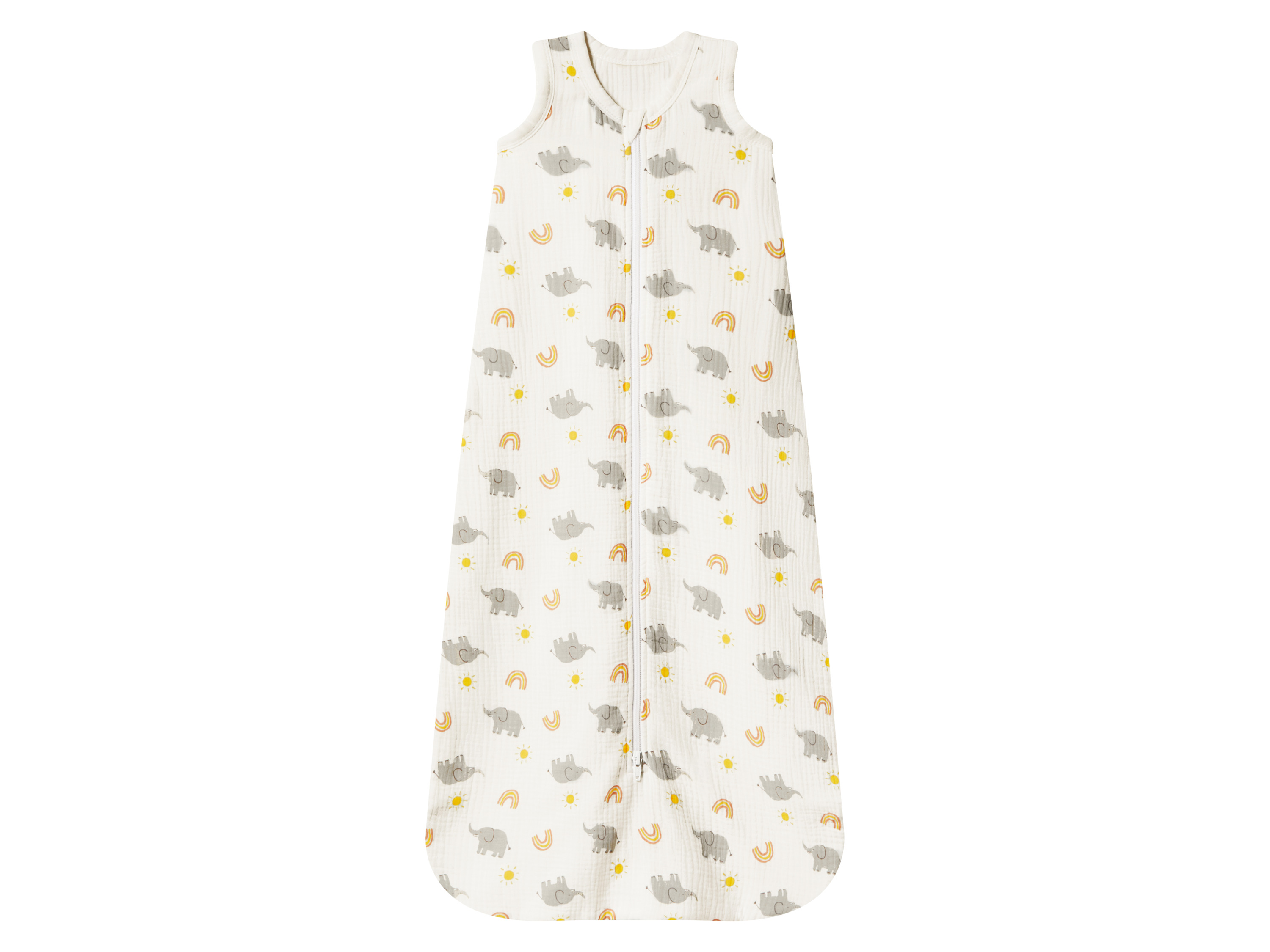 lupilu® Dětský spací pytel s BIO bavlnou (bílá, 110)