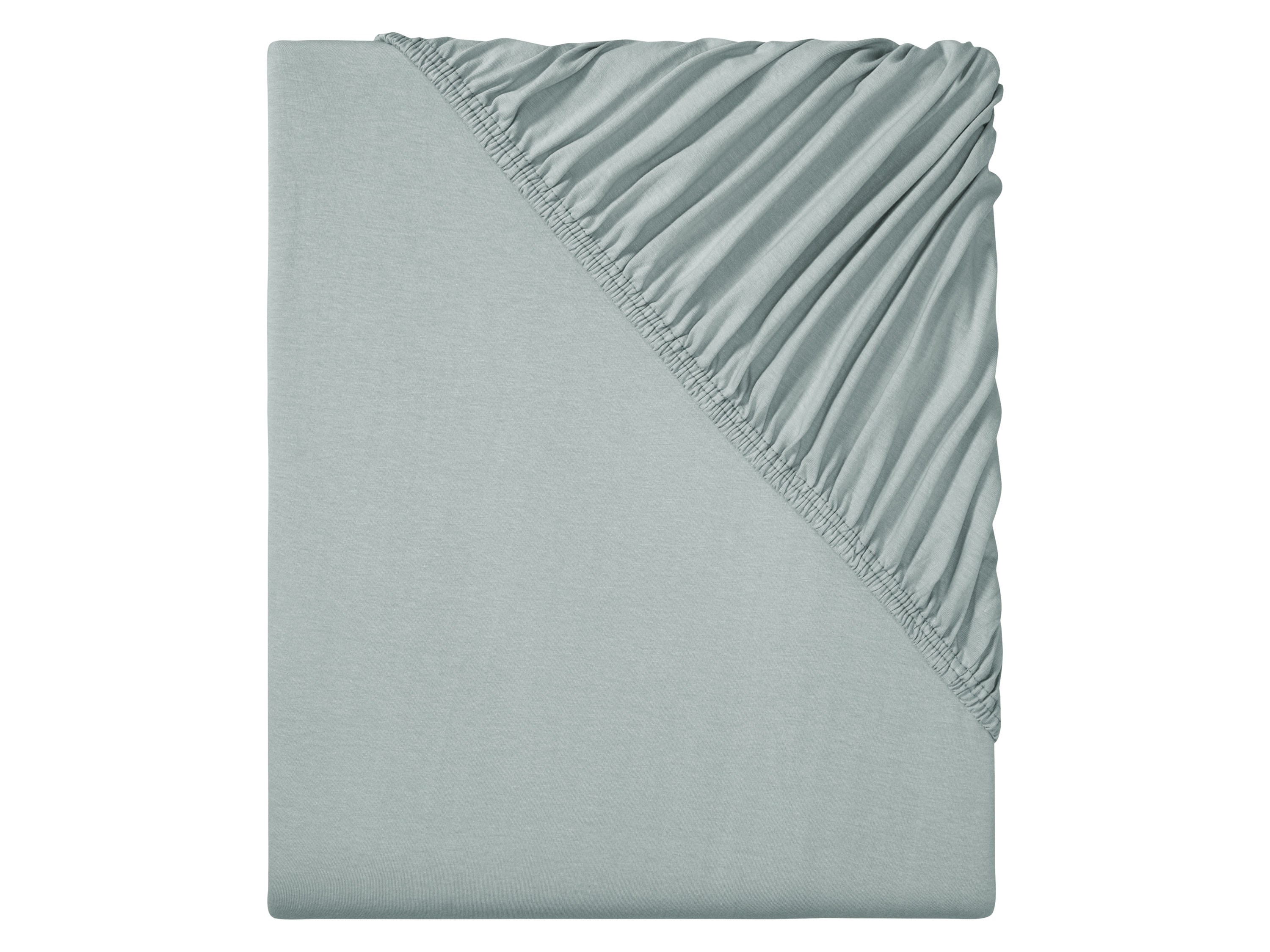 Livarno home Žerzejové napínací prostěradlo, 180-200 x 200 cm (šedá)
