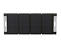 Černý solární panel se čtyřmi panely.