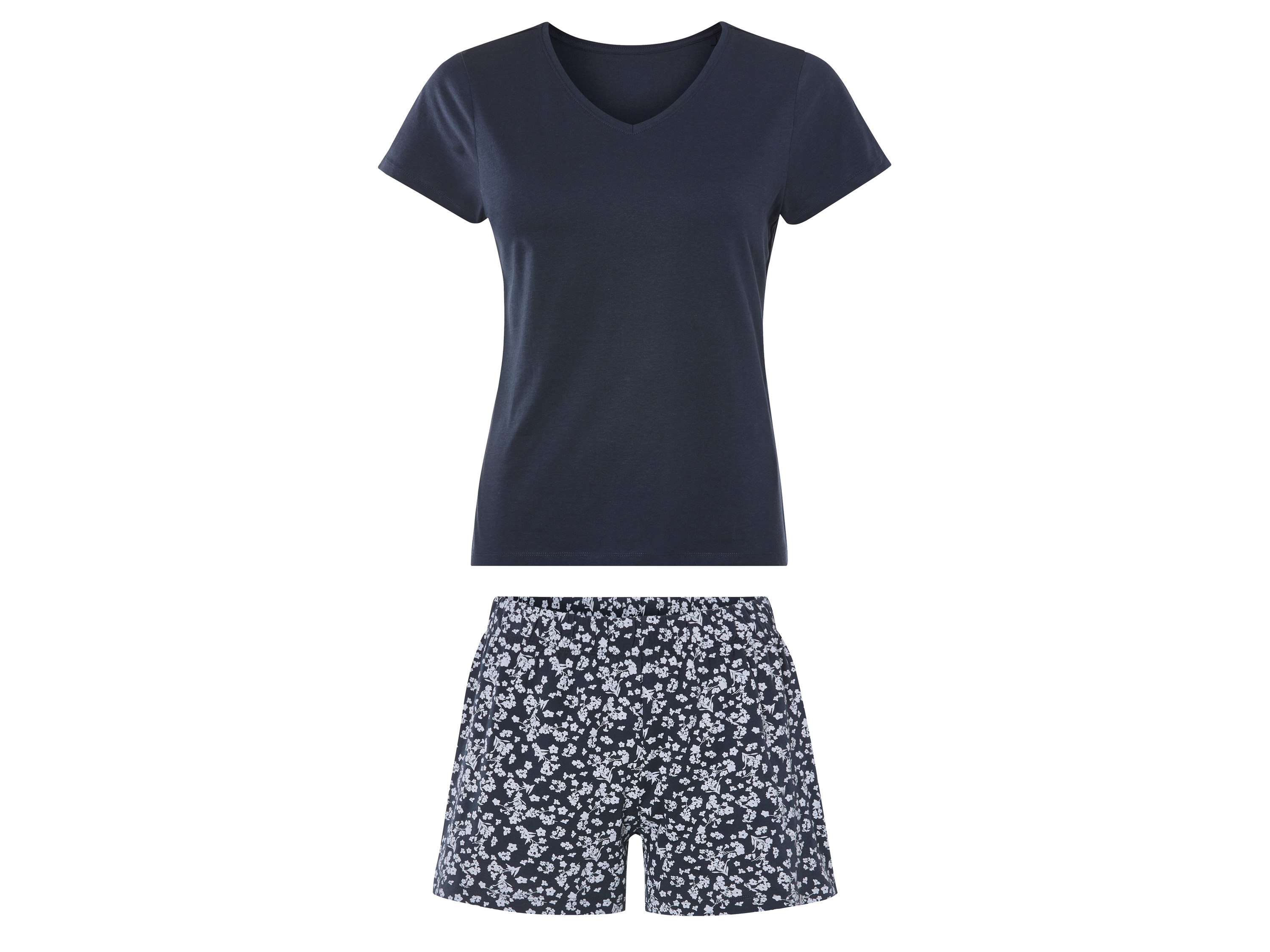 esmara® Dámské pyžamo (navy modrá, XS (32/34))