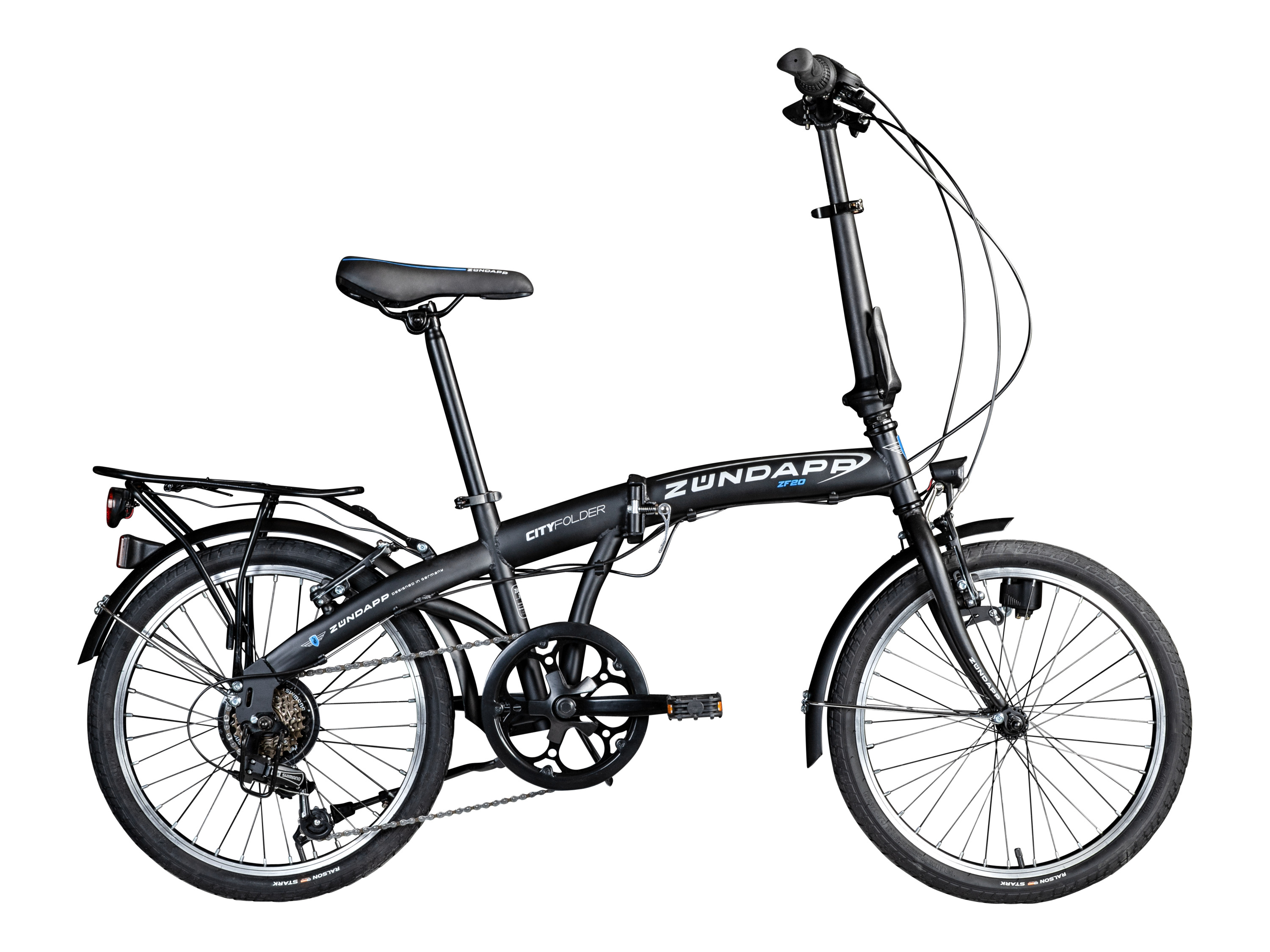 Zündapp Skládací kolo Zf20 Speed Folder (černá, 20″)