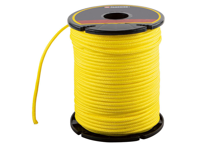 Zobrazit na celou obrazovku PARKSIDE® Univerzální lano, 100 m, žlutá - Obrázek 1