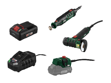 PARKSIDE® Aku modelářská sada PMBSA 20-Li A1, Smart 4 Ah