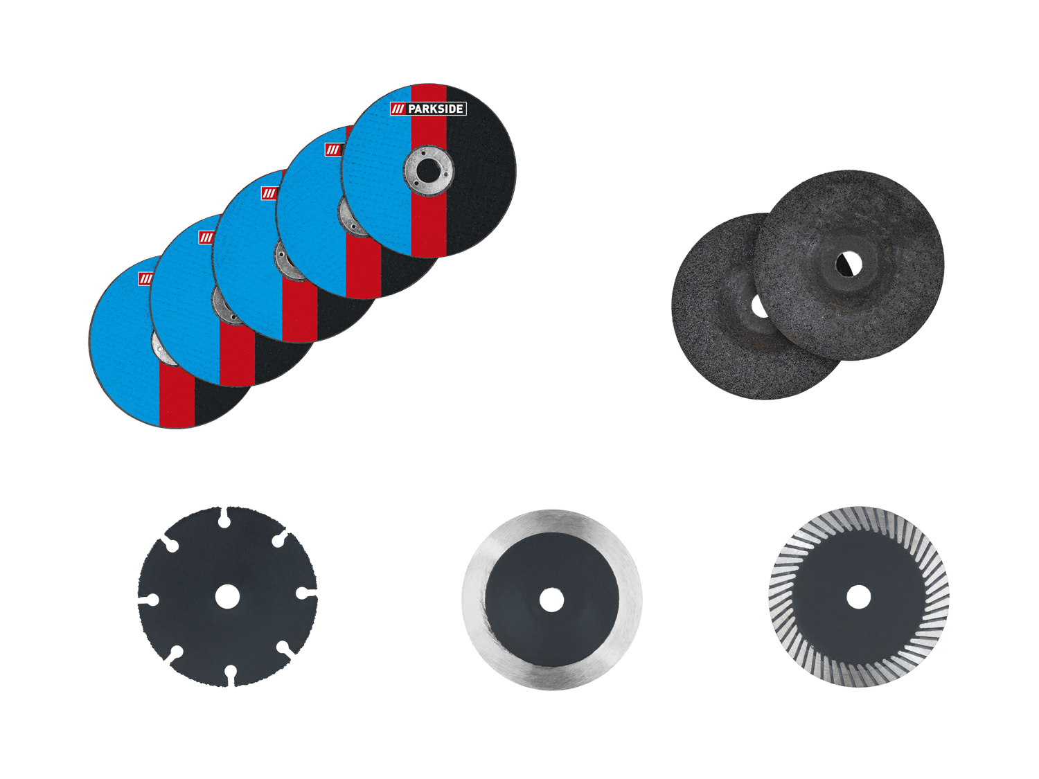 PARKSIDE® Sada řezných kotoučů PWSZ 76 A1