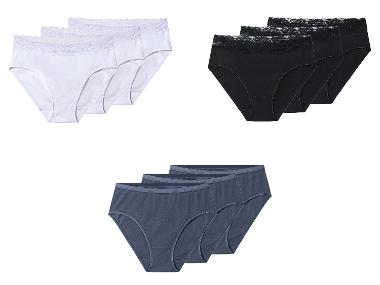 esmara® Dámské kalhotky, 3 kusy