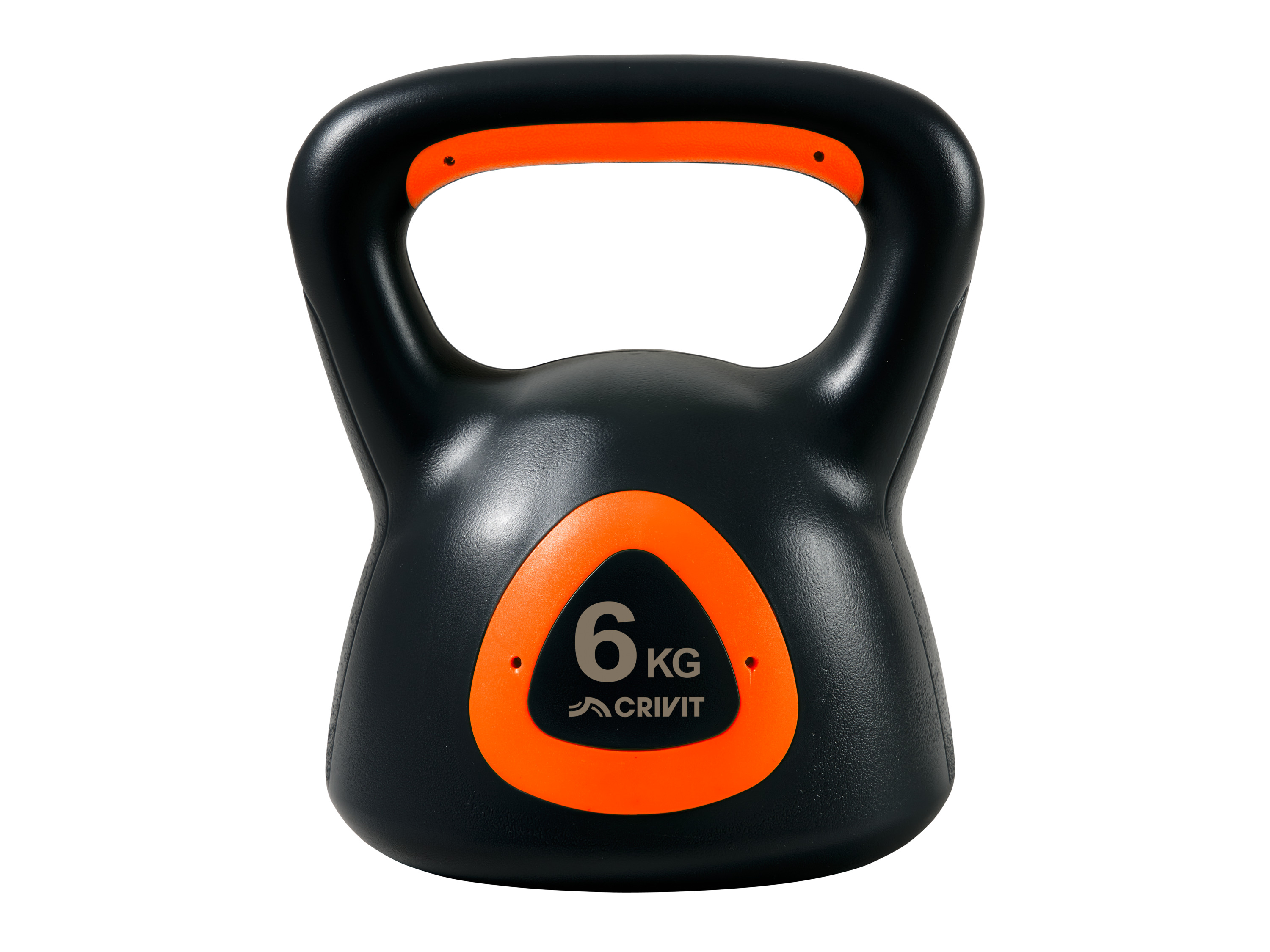 Crivit Posilovací činka Kettlebell, 6 kg / 8 kg (6 kg)