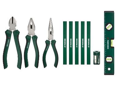 PARKSIDE® Stranové štípací kleště / Kombinované kleště / Špičaté kleště / Sada tesařských tužek / Vodováha
