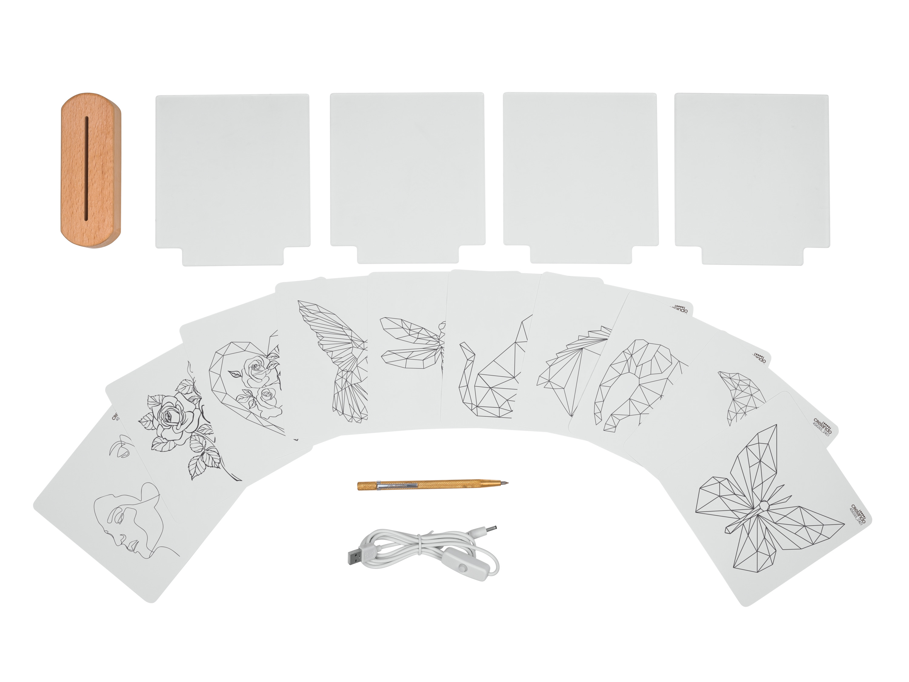 crelando® Kreativní sada pro dekorativní LED světlo