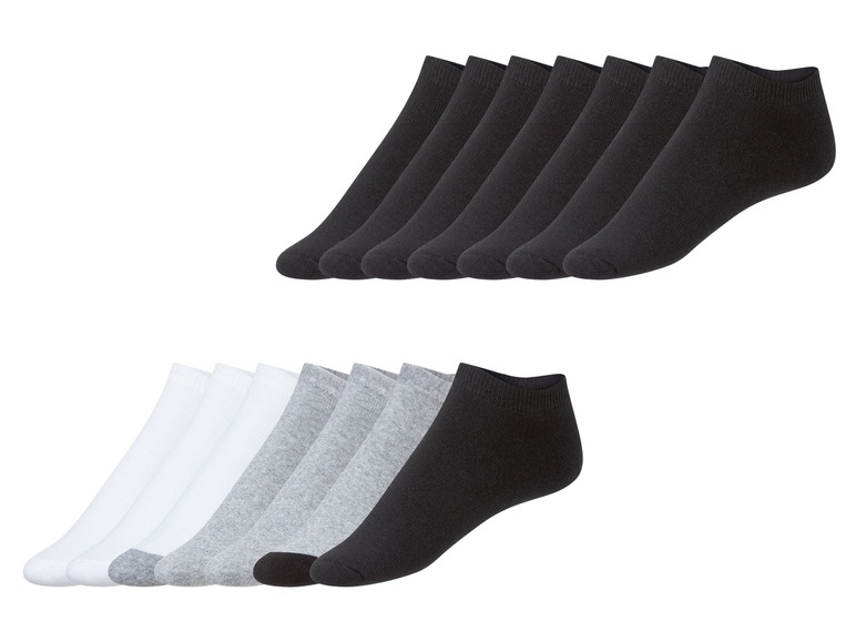  Zobrazit na celou obrazovku esmara® Dámské nízké termo ponožky s BIO bavlnou, 7 párů - Obrázek 1