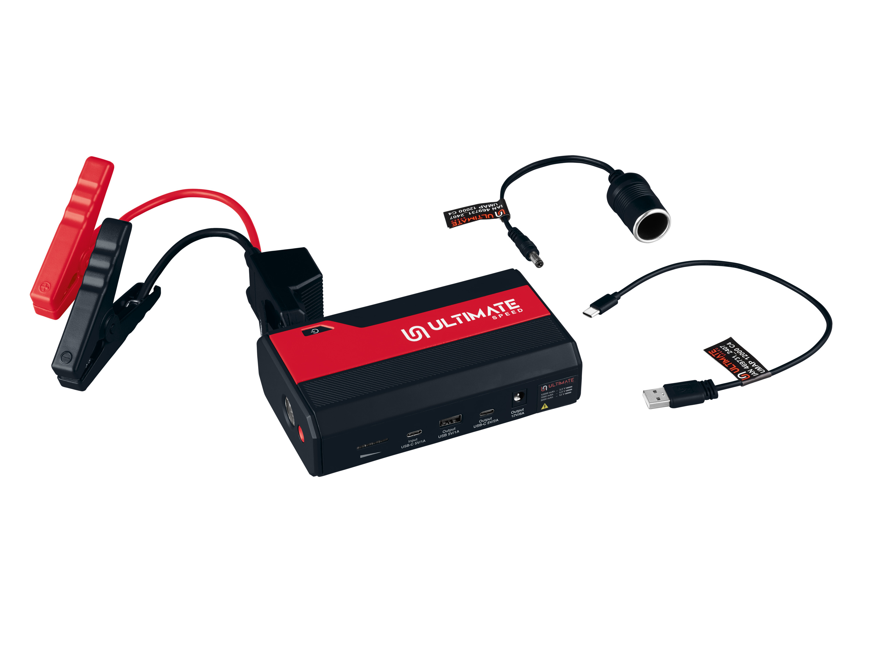 Ultimate Speed® Startovací zdroj s powerbankou Umap 12000 C4