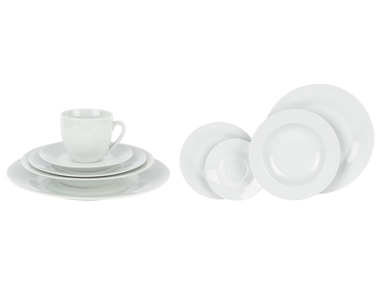  Zobrazit na celou obrazovku ERNESTO® Sada porcelánového nádobí, 30dílná - Obrázek 3