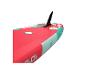 Nafukovací paddleboard Red Paddle Co., růžovo-tyrkysový design.