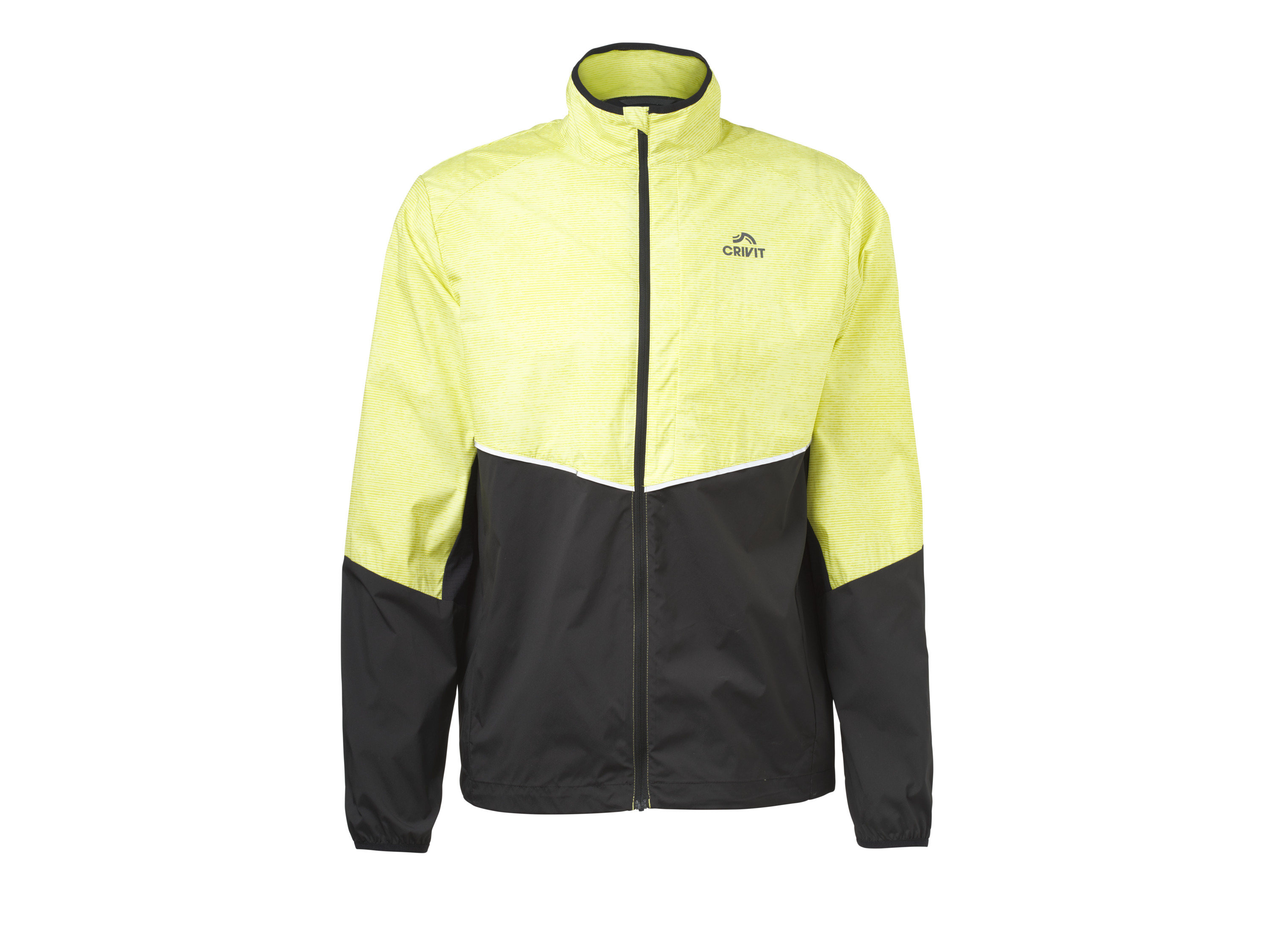 Crivit Pánská funkční bunda Athletic Fit (žlutá, L (52-54))