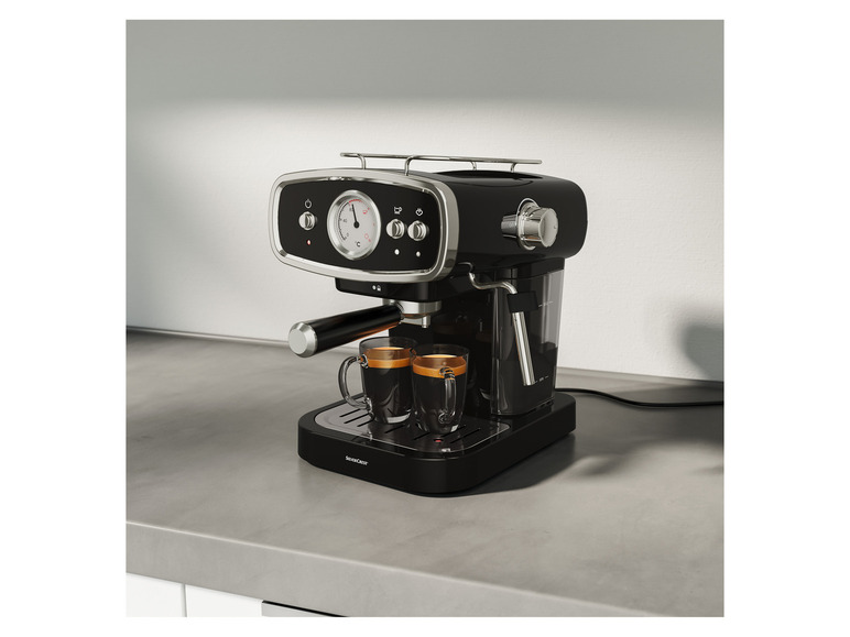  Zobrazit na celou obrazovku SILVERCREST® KITCHEN TOOLS Espresso kávovar SEM 1050 A2, černá - Obrázek 5