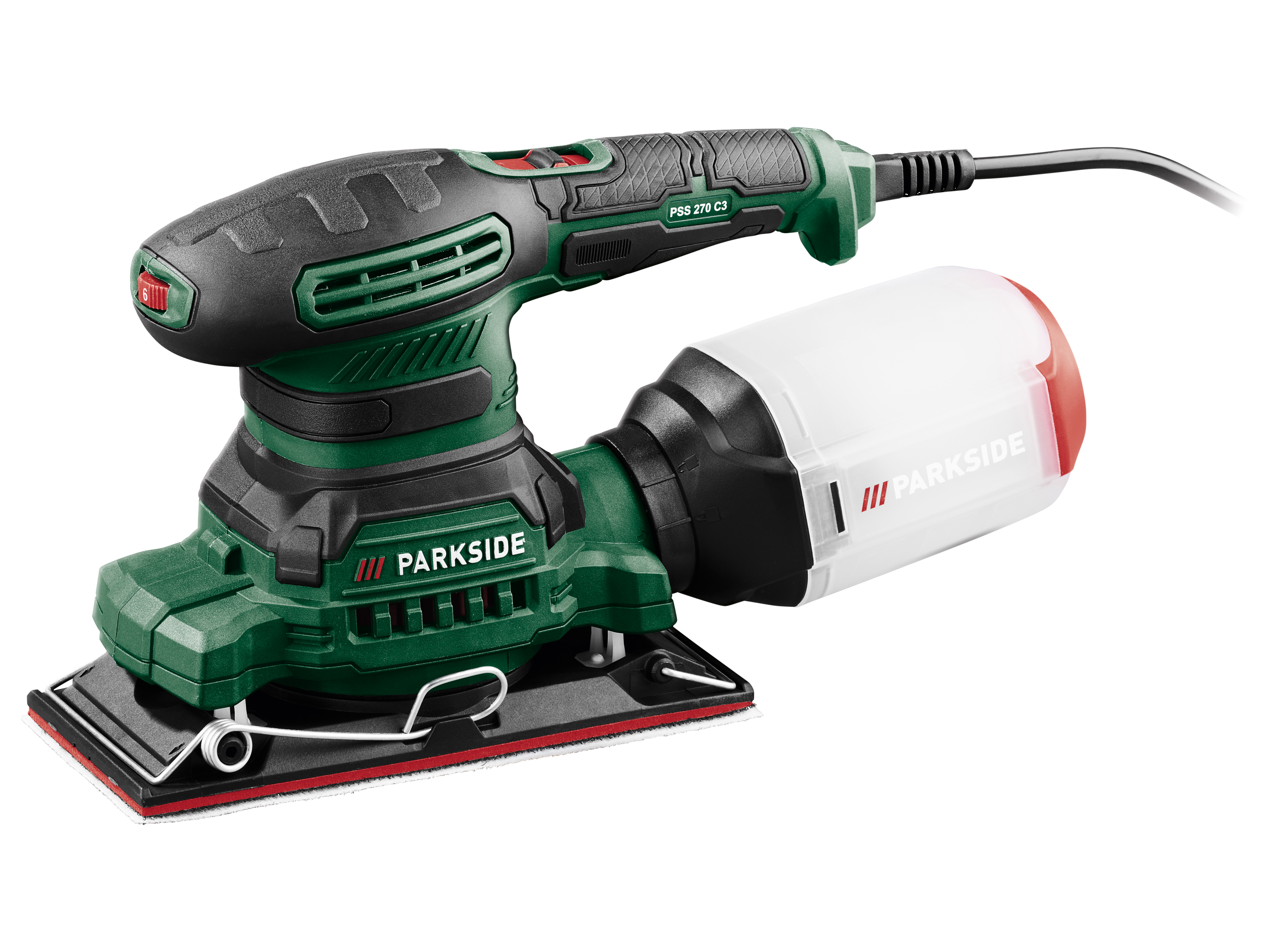 Parkside® Vibrační bruska PSS 270 C3 / Excentrická bruska Pexs 300 C3 / Multibruska PMS 220 A1 (vibrační bruska)