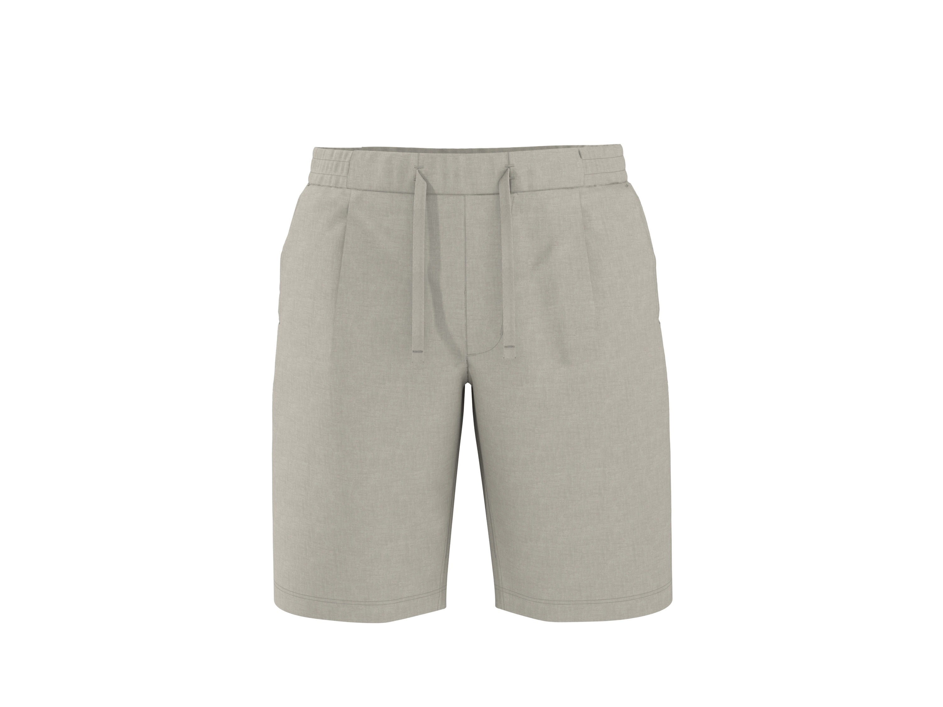 Esmara MEN Pánské kraťasy s podílem lnu (béžová, XL (56/58))