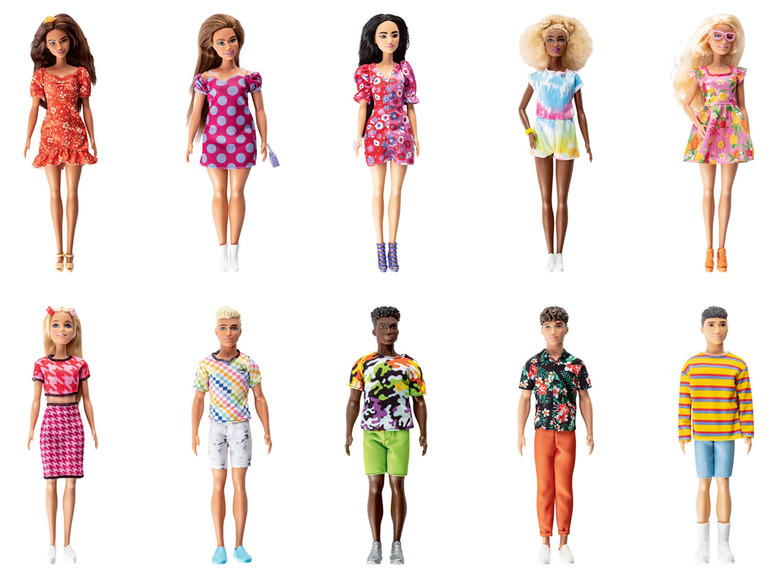  Zobrazit na celou obrazovku Panenka Barbie Fashionistas - Obrázek 1