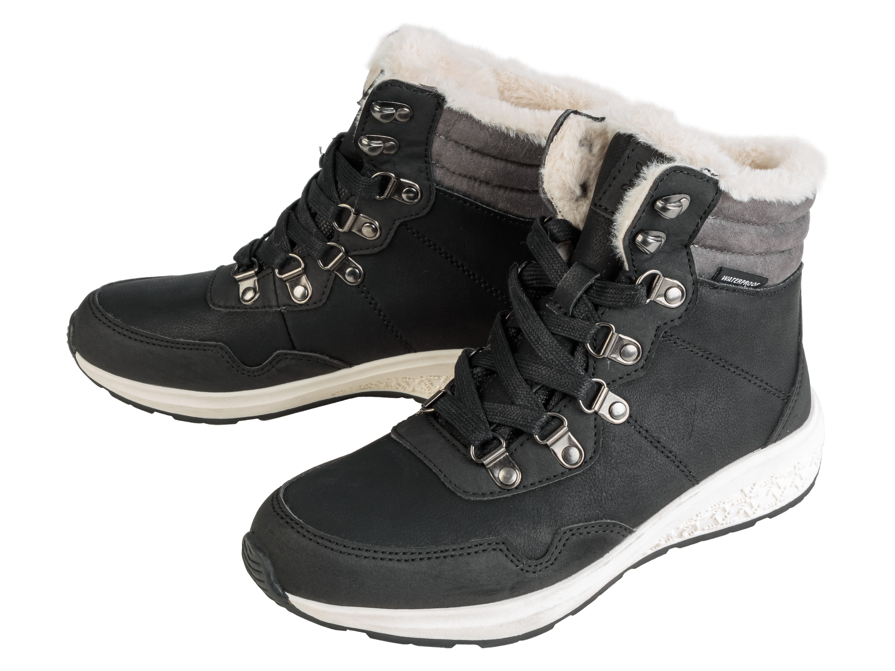 esmara® Dámská zimní obuv (37, černá)