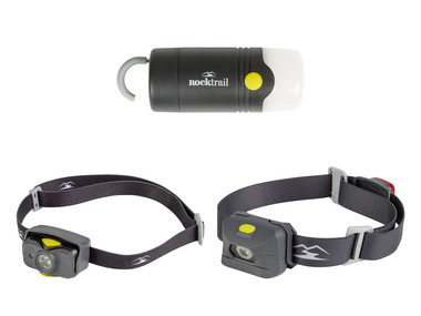 Rocktrail LED čelovka / Univerzální LED svítidlo 3 v 1