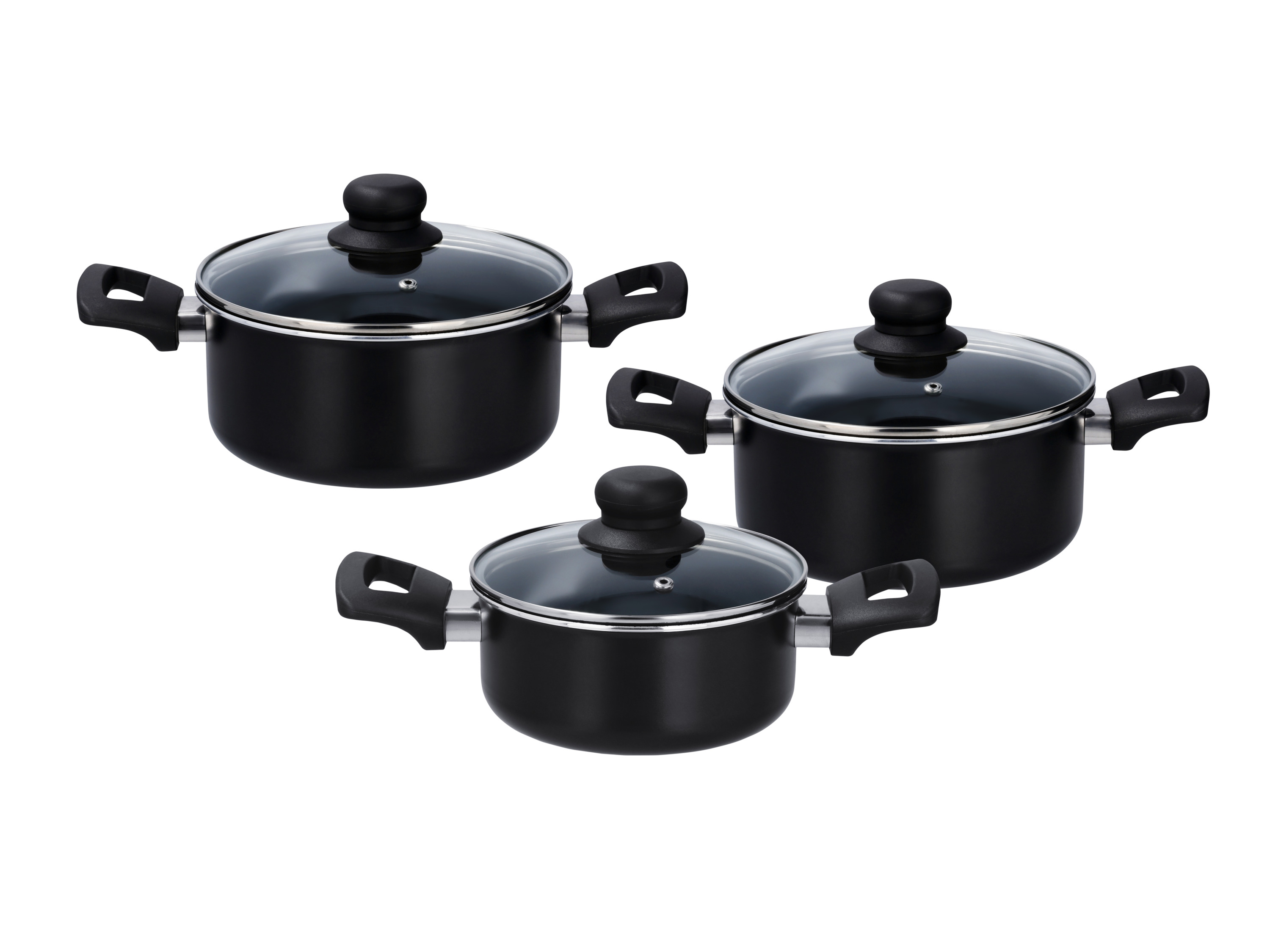 Silvercrest® Sada hliníkových hrnců, 6dílná