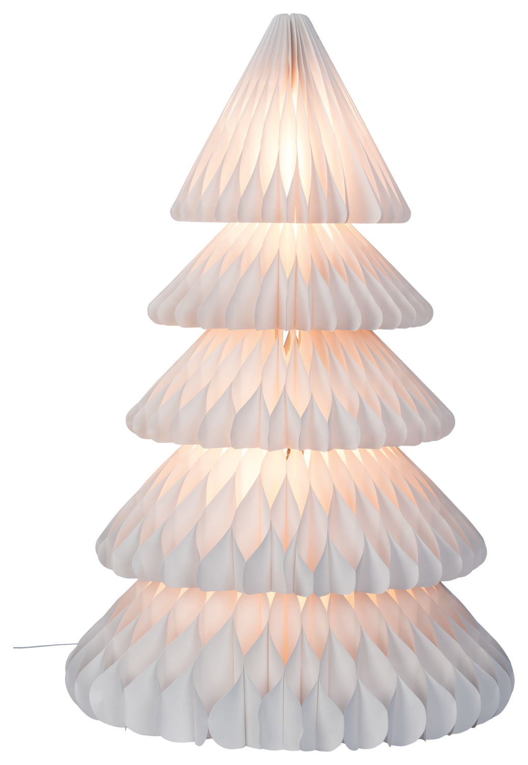 Livarno® Papírový vánoční LED stromek, 1 m