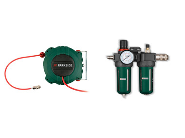 PARKSIDE® Navíjecí buben s tlakovou hadicí / Pneumatická jednotka pro údržbu