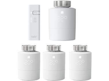 Sada chytré termostatické hlavice V3+ Starter Kit a chytrých termostatických hlavic V3+ 3 kusy, 4dílná