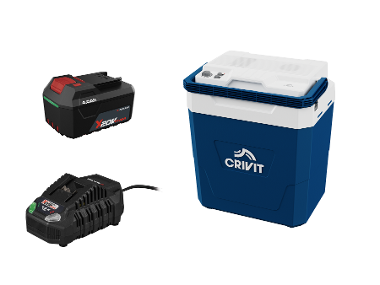 CRIVIT Aku mobilní chladicí box CKB 20-Li A1, 4 Ah