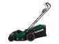 Travní sekačka Parkside: zelená a černá.