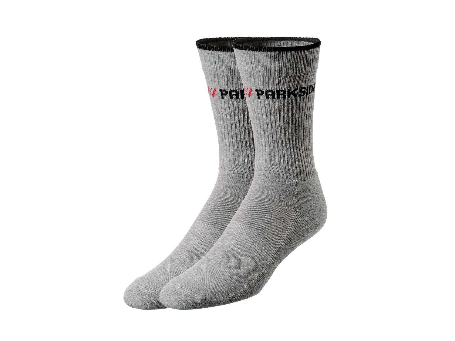 Parkside® Pánské ponožky s BIO bavlnou, 2 páry (39/42, šedá)