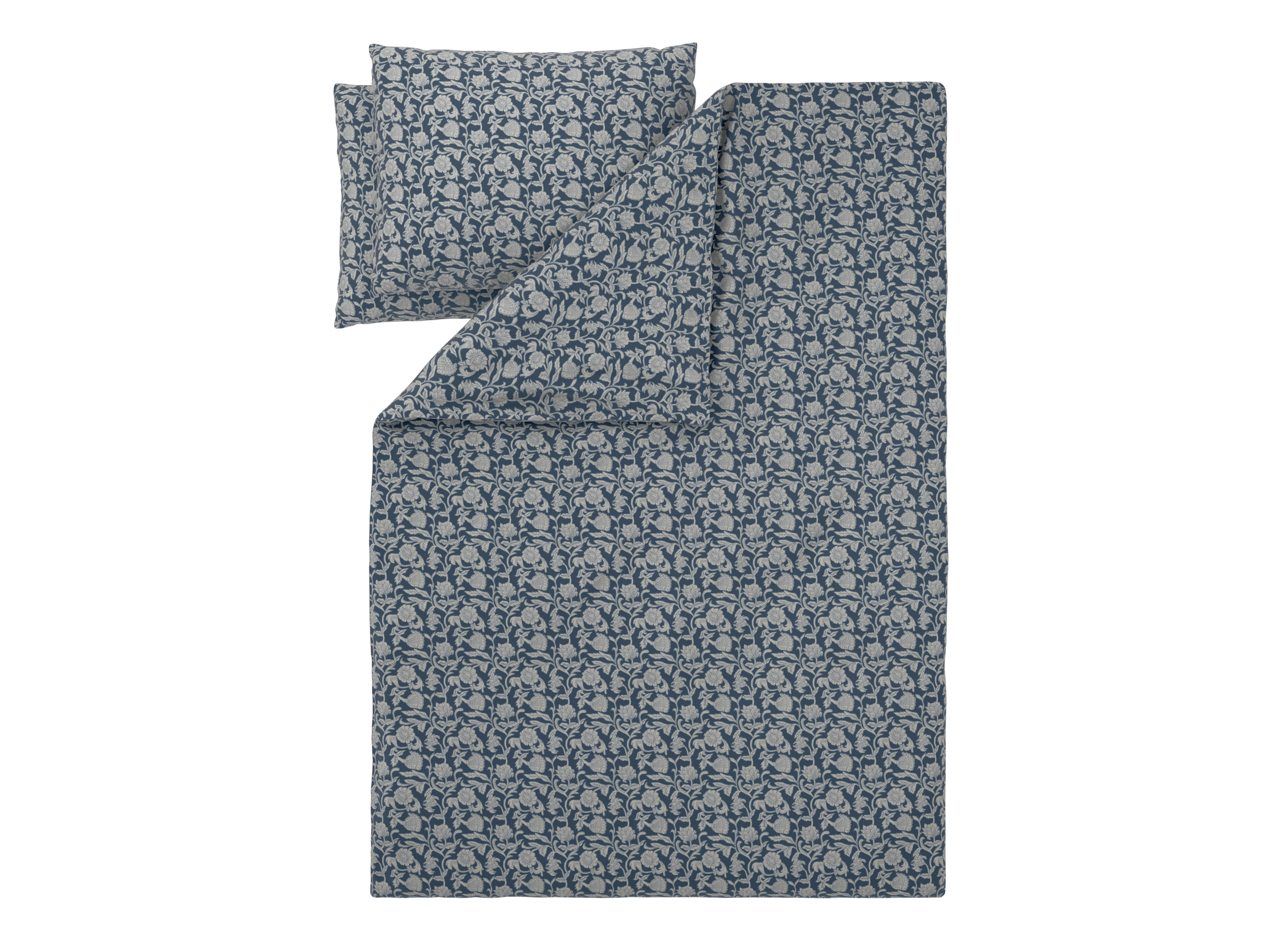 Livarno® Ložní povlečení Renforcé, 200 x 220 cm, 70 x 90 cm (modrá)