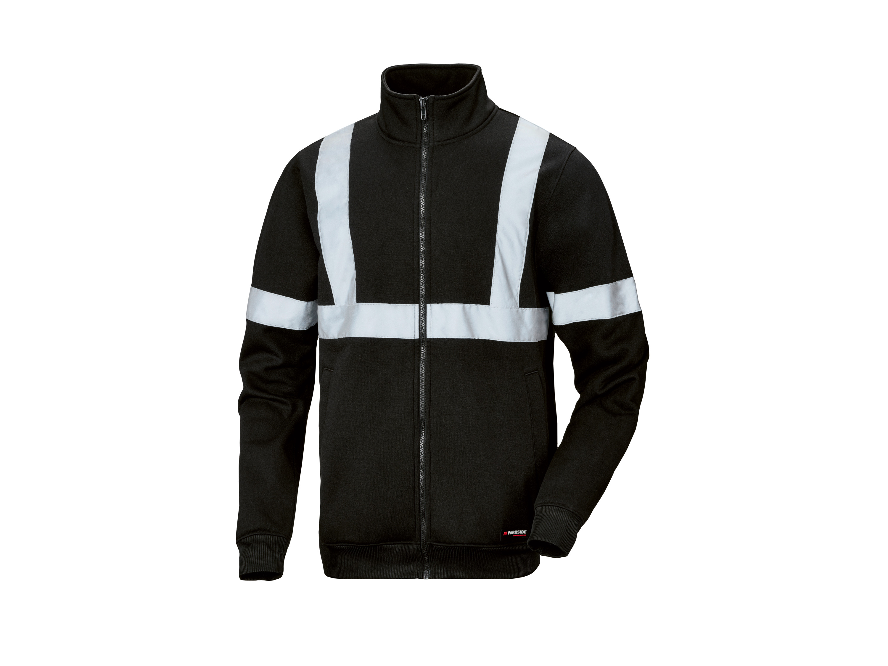 Parkside Performance® Pánská pracovní výstražná mikina (černá, L (52/54))