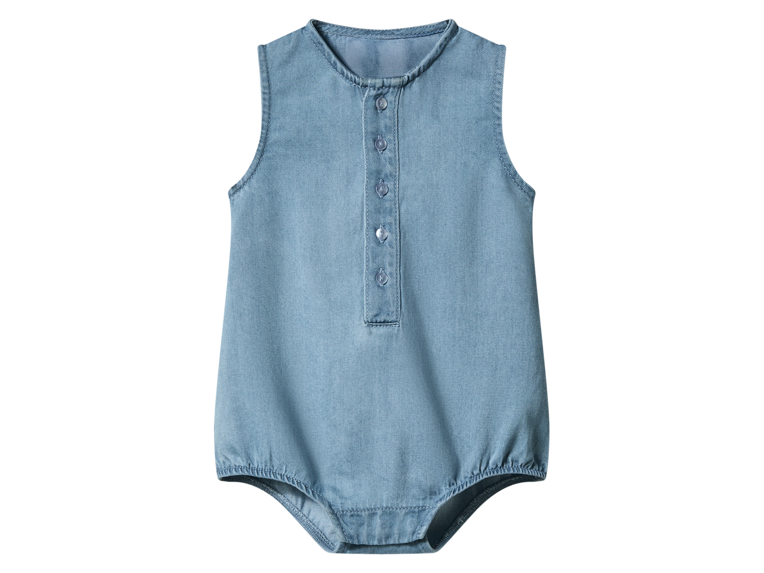 lupilu® Dětské body (modrá, 74/80)