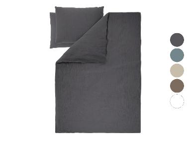 LIVARNO® Mušelínové ložní povlečení, 240 x 220 cm, 70 x 90 cm