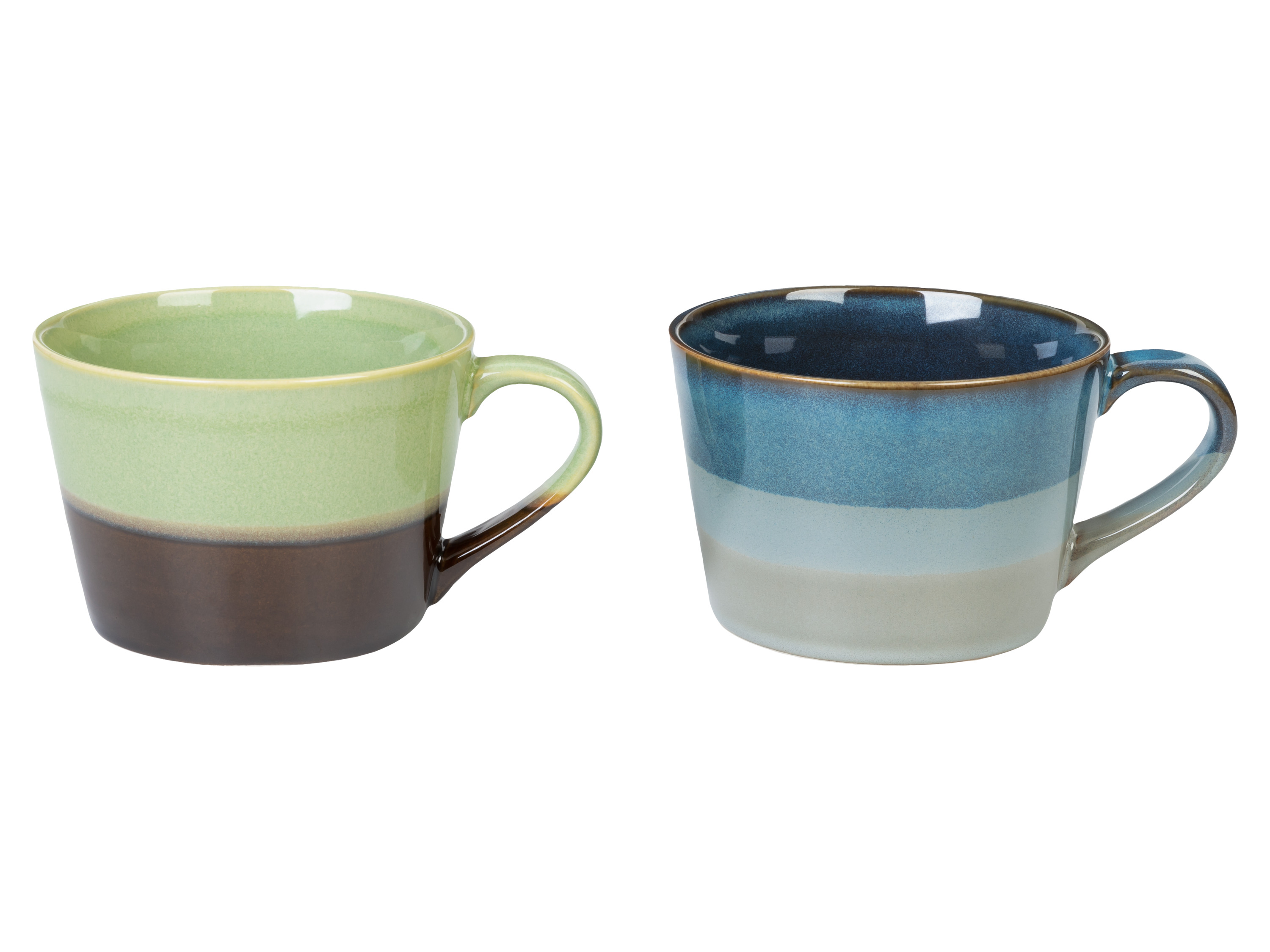 Livarno home Sada šálků na kávu / Konvice na kávu (sada šálků na cappuccino, 2dílná)