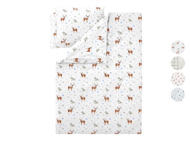 Ložní povlečení z jemného flanelu, 200 x 220 cm, 70 x 90 cm