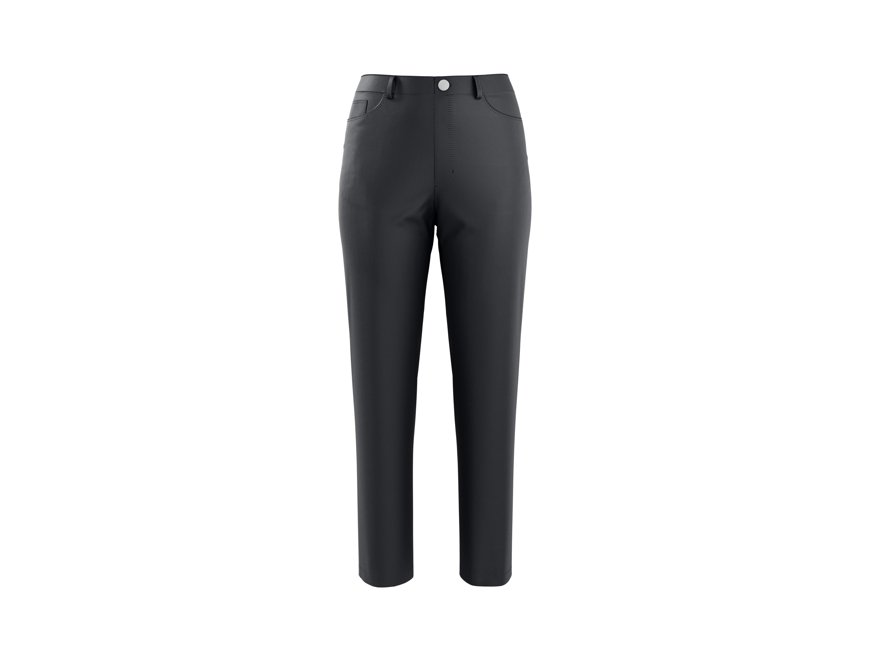 Esmara® Dámské kalhoty "Slim Fit" (černá, 34)