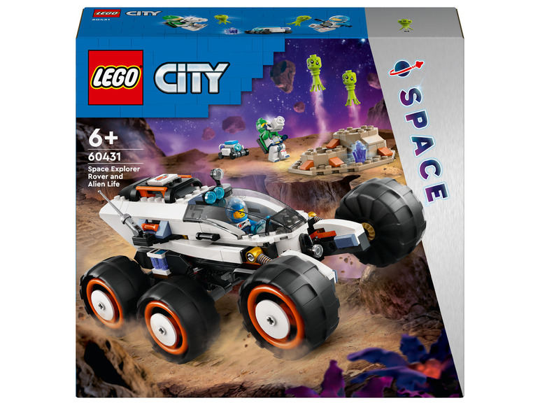LEGO City Space Explorer Rover s mimozemšťany.