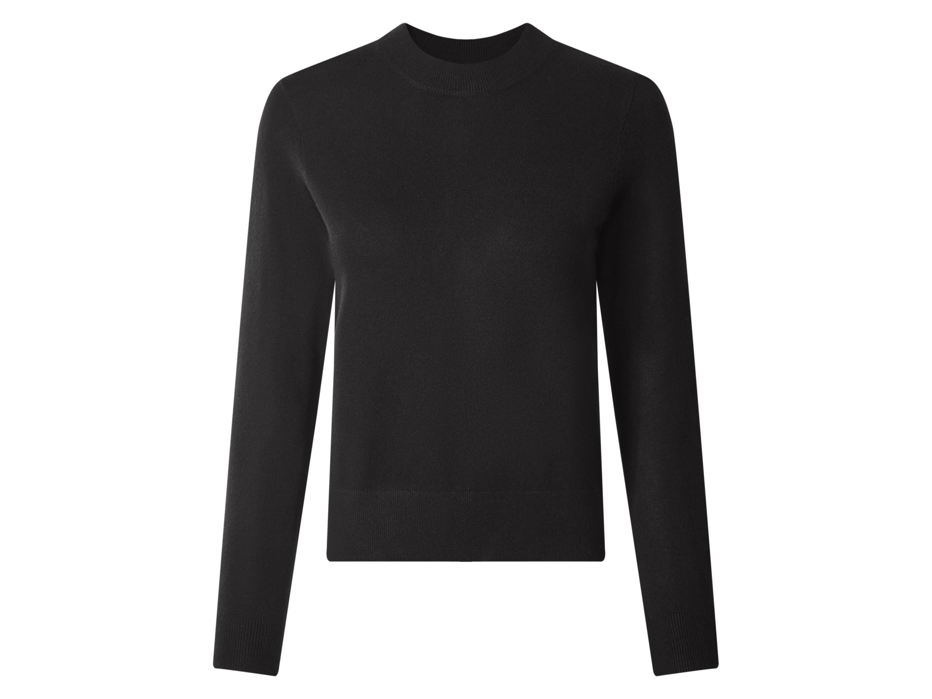 Esmara® Dámský svetr z jemného úpletu (Černá, S(36/38))