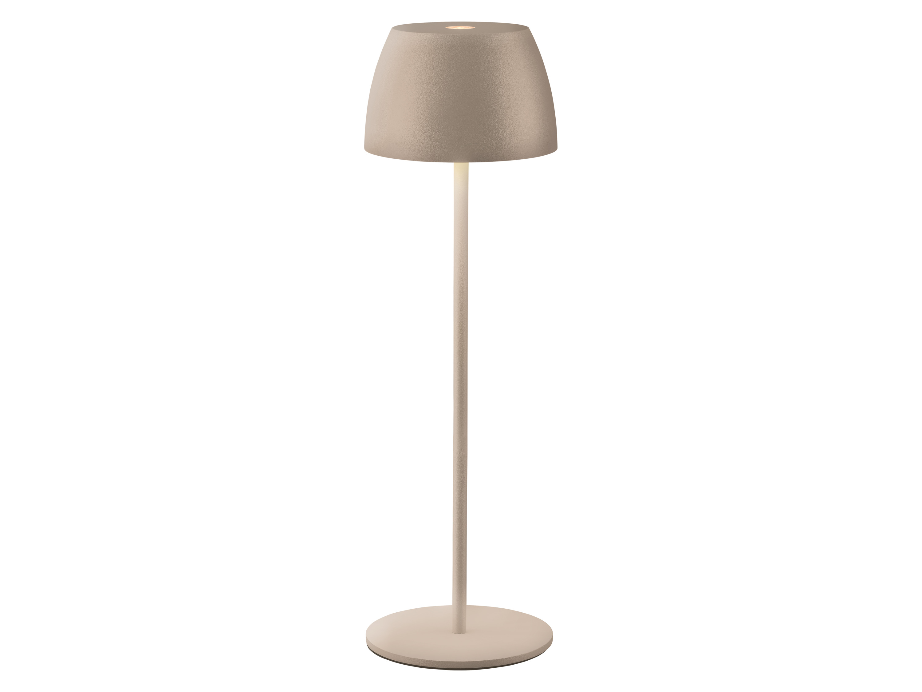 Livarno® Aku stolní LED lampa Stockholm, 42 cm (béžová)