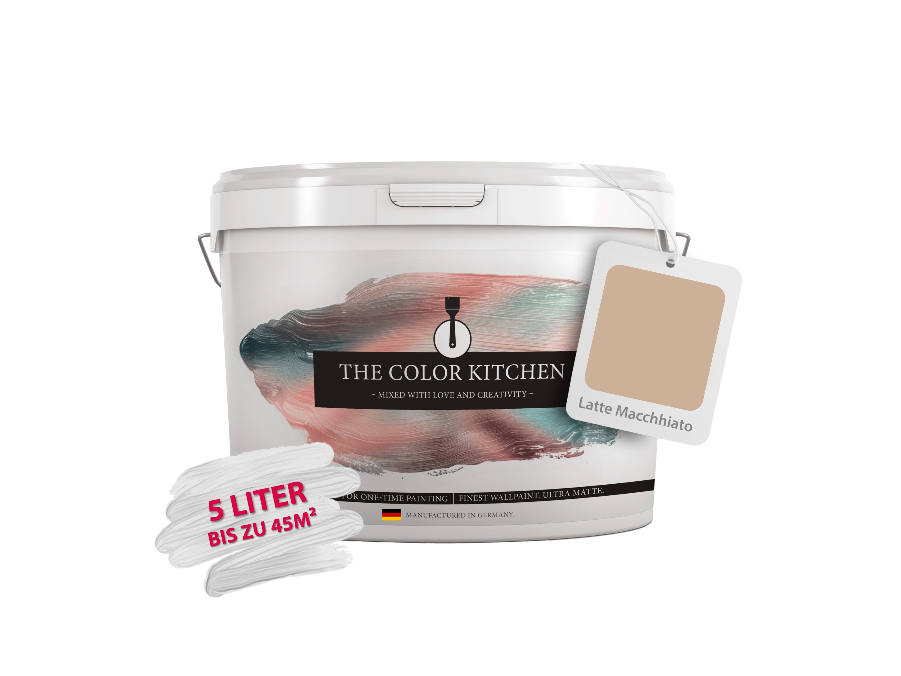 AS Création Barva na stěnu (Latte Macchhiato Brown)