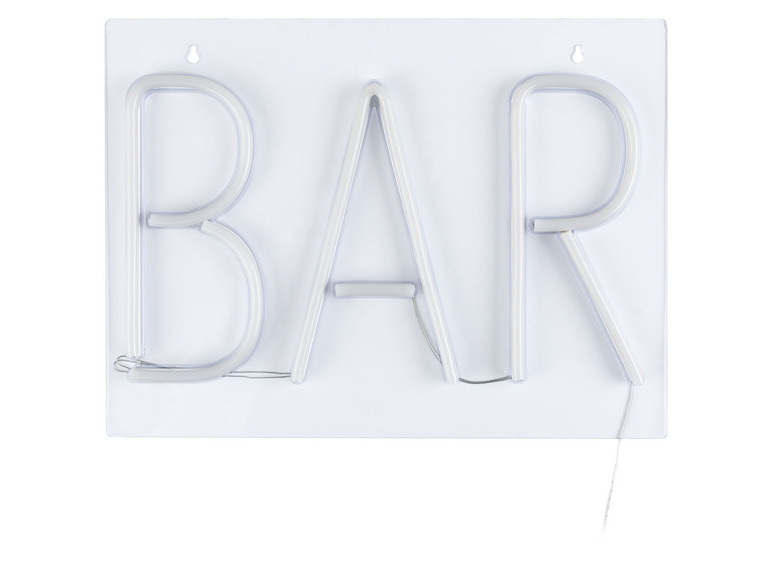 LIVARNO home Neonová LED reklama (Bar)