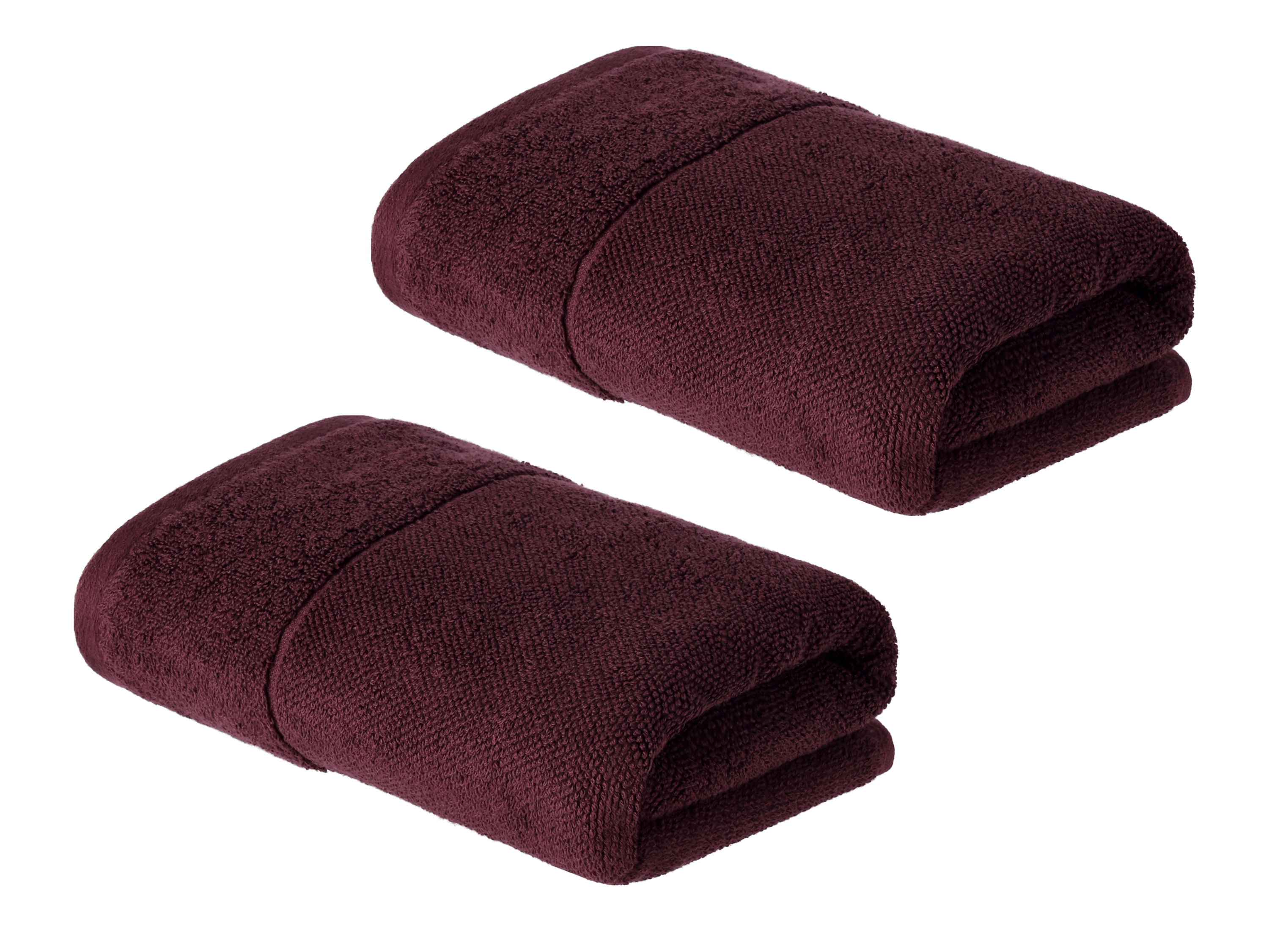 Livarno home Froté ručník, 50 x 100 cm, 2 kusy (červená)