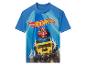Plavkové triko Hot Wheels pro děti s motivem závodních aut.