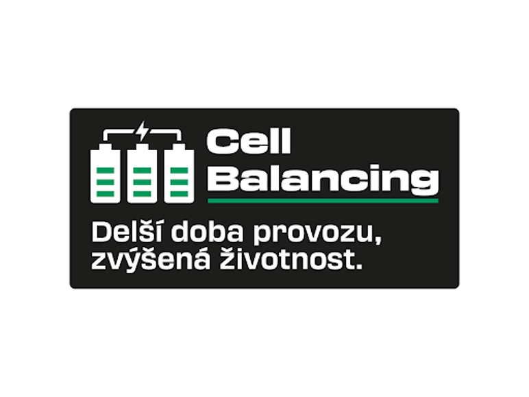 Vyvažování článků: Delší doba provozu, zvýšená životnost.