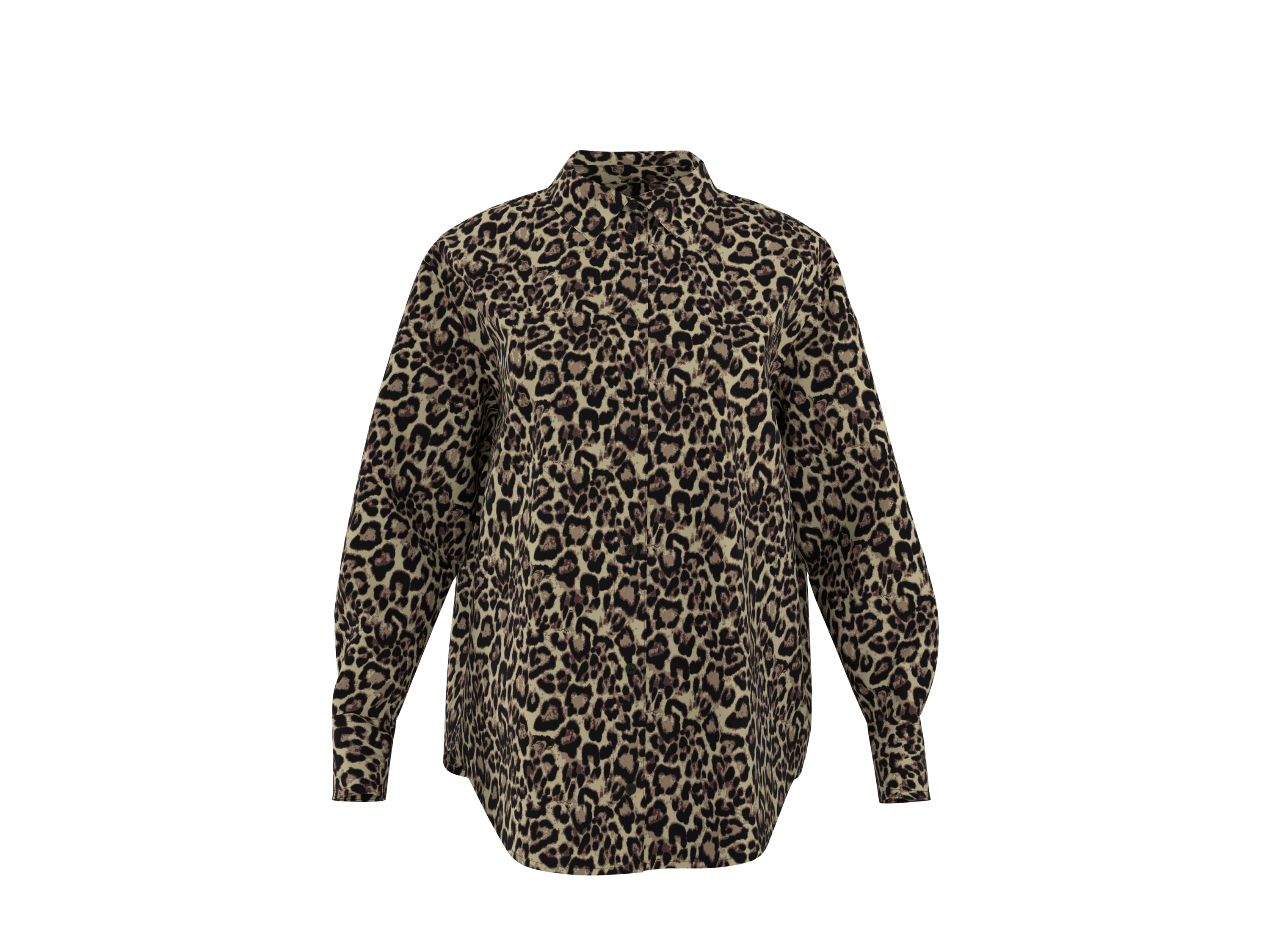 Esmara® Dámská košile (leopardí vzor, S (36/38))
