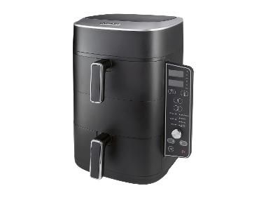SILVERCREST® Dvouzónová horkovzdušná fritéza SHFDV 2470 A1, 2x 4,75 l